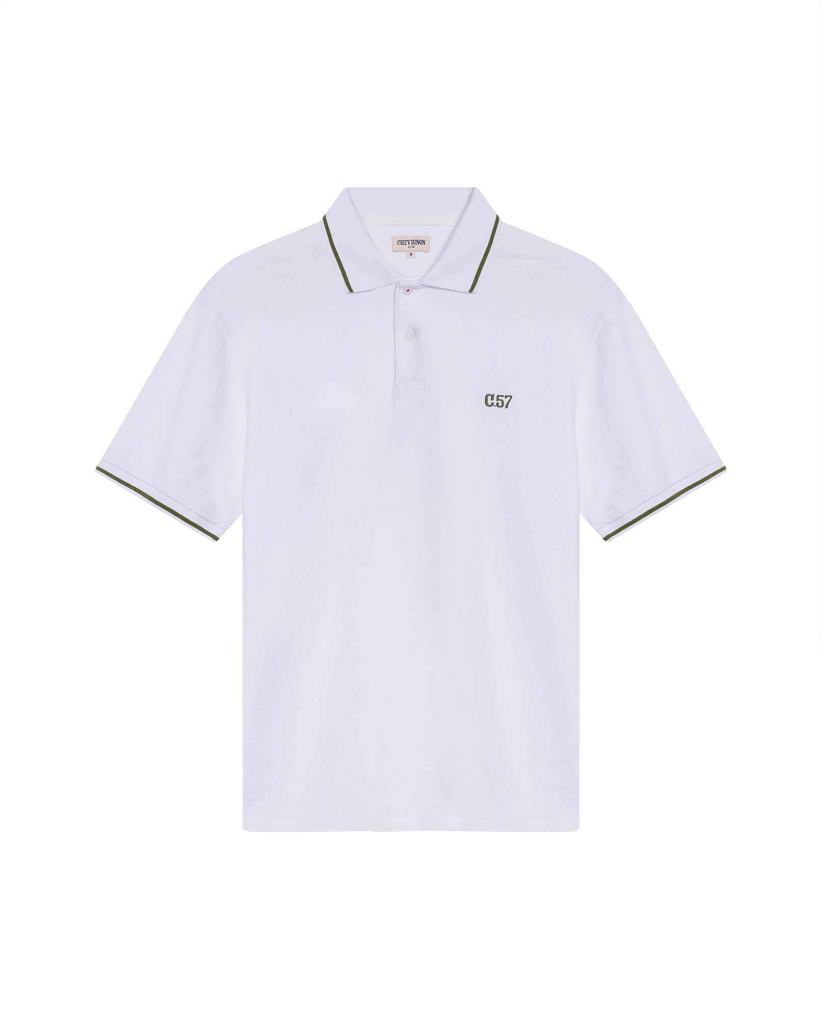 Men's Polo Shirt - White 609G005 - 2