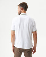 Men's Polo Shirt - White 609G005 - 5