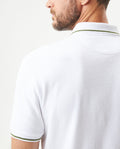 Men's Polo Shirt - White 609G005 - 6