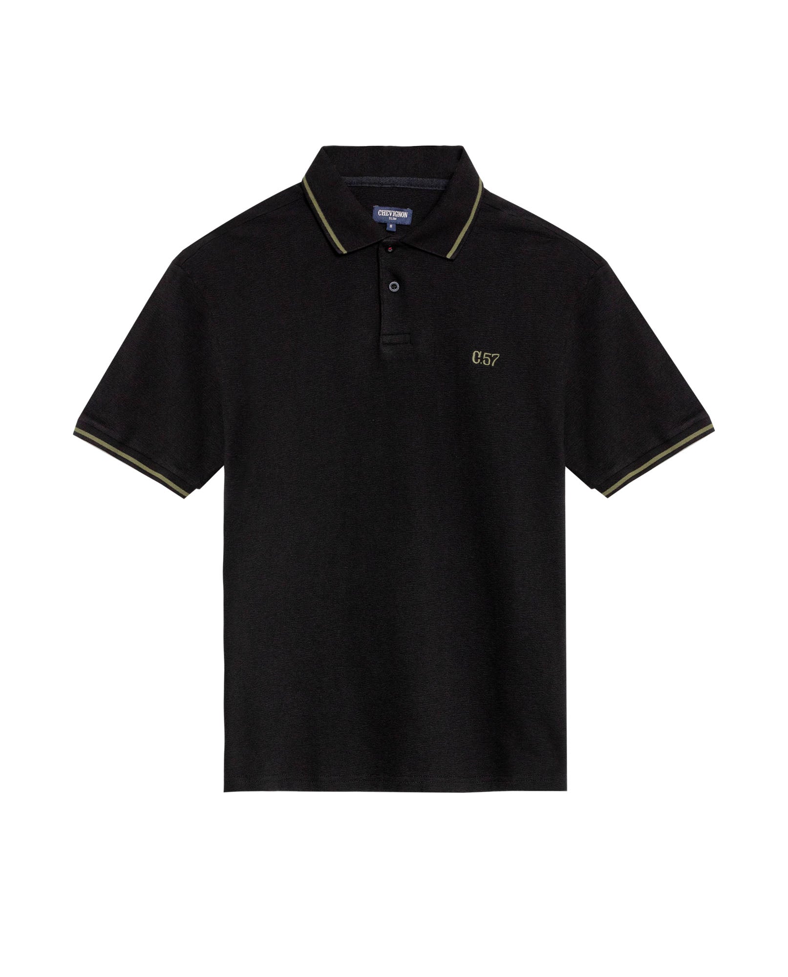Men's Polo Shirt - Black 609G005 - 2
