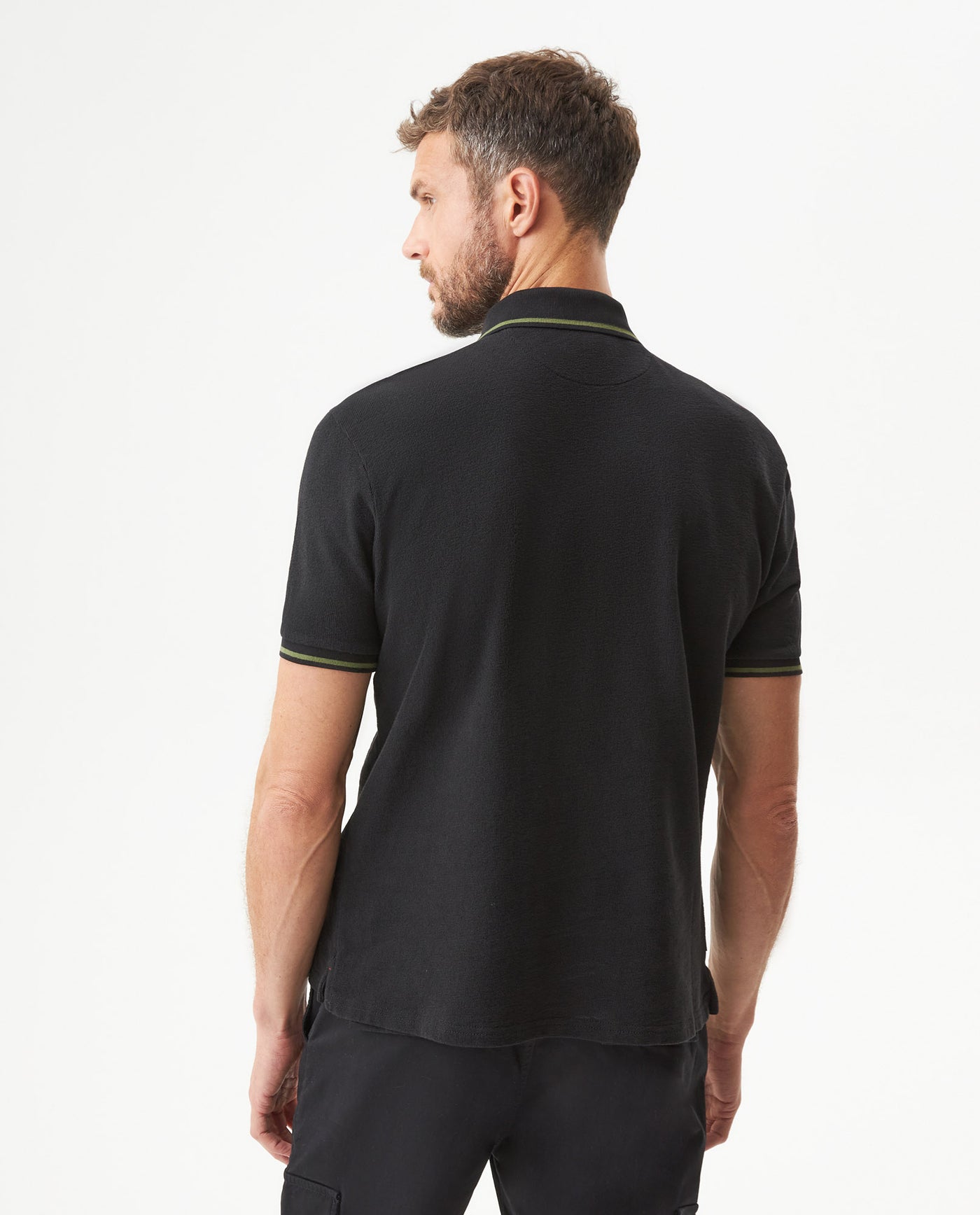 Men's Polo Shirt - Black 609G005 - 5
