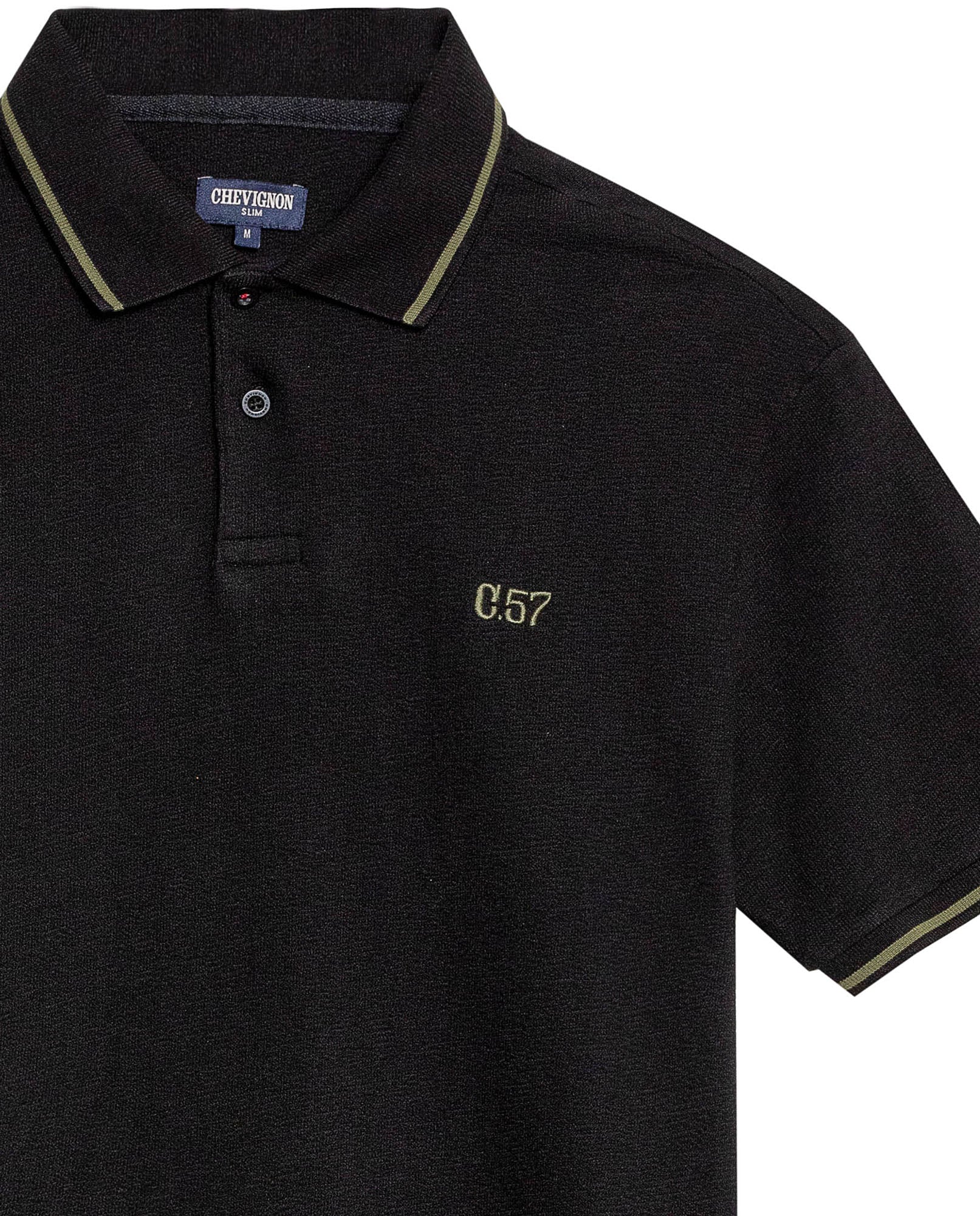 Men's Polo Shirt - Black 609G005 - 7