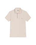 Men's Slim Fit Polo Shirt in Cotton Stretch Blend, Weathered - 1