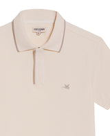 Men's Slim Fit Polo Shirt in Cotton Stretch Blend, Weathered - 7