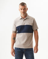 Men's Relaxed Fit Short Sleeve Polo Shirt in Cotton Stretch Blend, Harborline 609G007 - 1