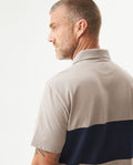 Men's Relaxed Fit Short Sleeve Polo Shirt in Cotton Stretch Blend, Harborline 609G007 - 6