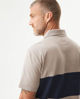 Men's Relaxed Fit Short Sleeve Polo Shirt in Cotton Stretch Blend, Harborline 609G007 - 6