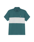 Men's Relaxed Fit Short Sleeve Polo Shirt in Cotton Stretch Blend, Harborline 609G007 - 2