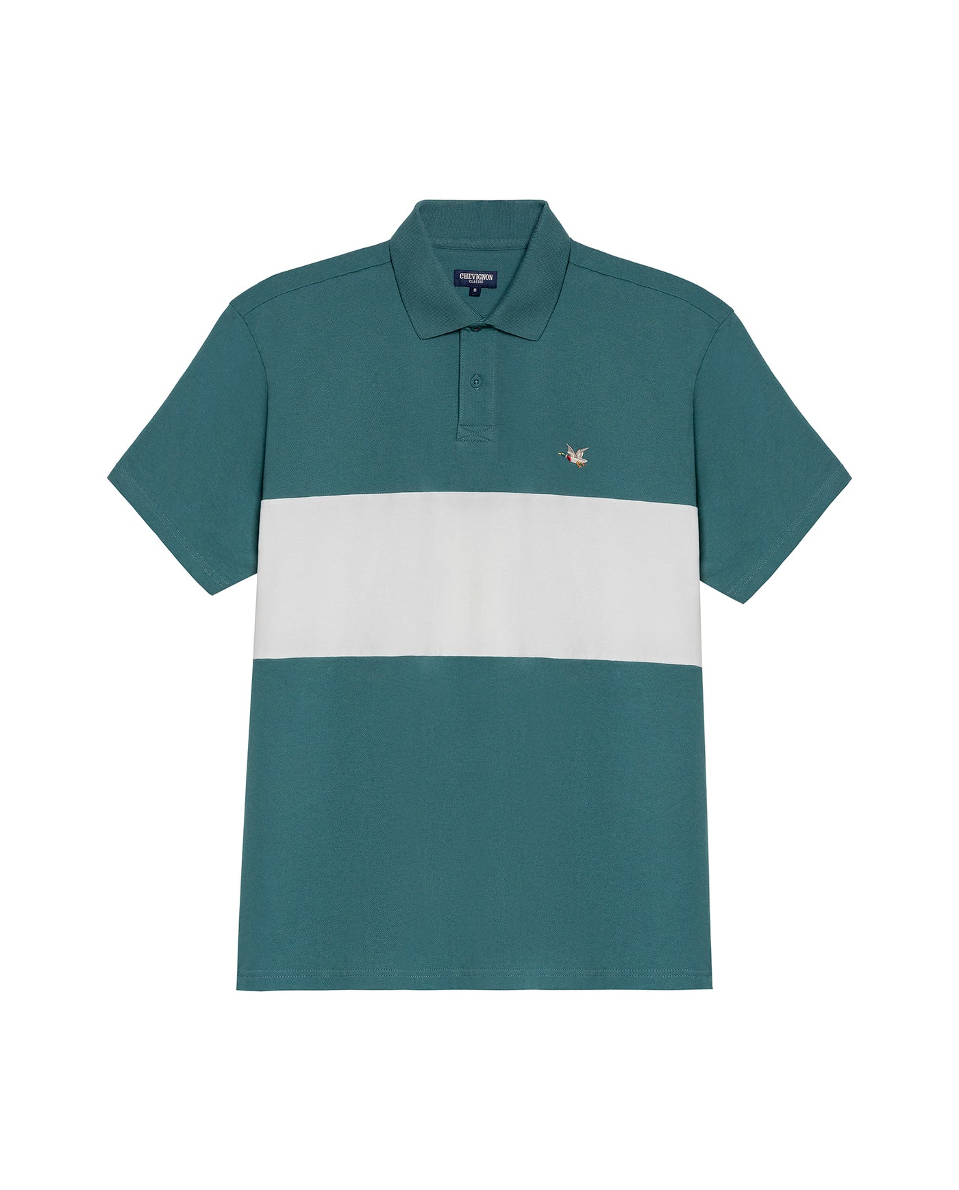 Men's Relaxed Fit Short Sleeve Polo Shirt in Cotton Stretch Blend, Harborline 609G007 - 2