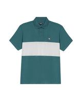 Men's Relaxed Fit Short Sleeve Polo Shirt in Cotton Stretch Blend, Harborline 609G007 - 2