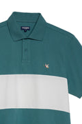 Men's Relaxed Fit Short Sleeve Polo Shirt in Cotton Stretch Blend, Harborline 609G007 - 7