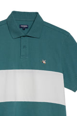 Men's Relaxed Fit Short Sleeve Polo Shirt in Cotton Stretch Blend, Harborline 609G007 - 7