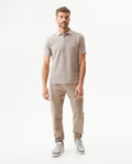 Men's Slim Fit Polo Shirt in Cotton, Maritime 609G008 - 3
