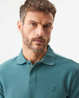 Men's Slim Fit Polo Shirt in Cotton, Maritime 609G008 - 4