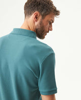 Men's Slim Fit Polo Shirt in Cotton, Maritime 609G008 - 6