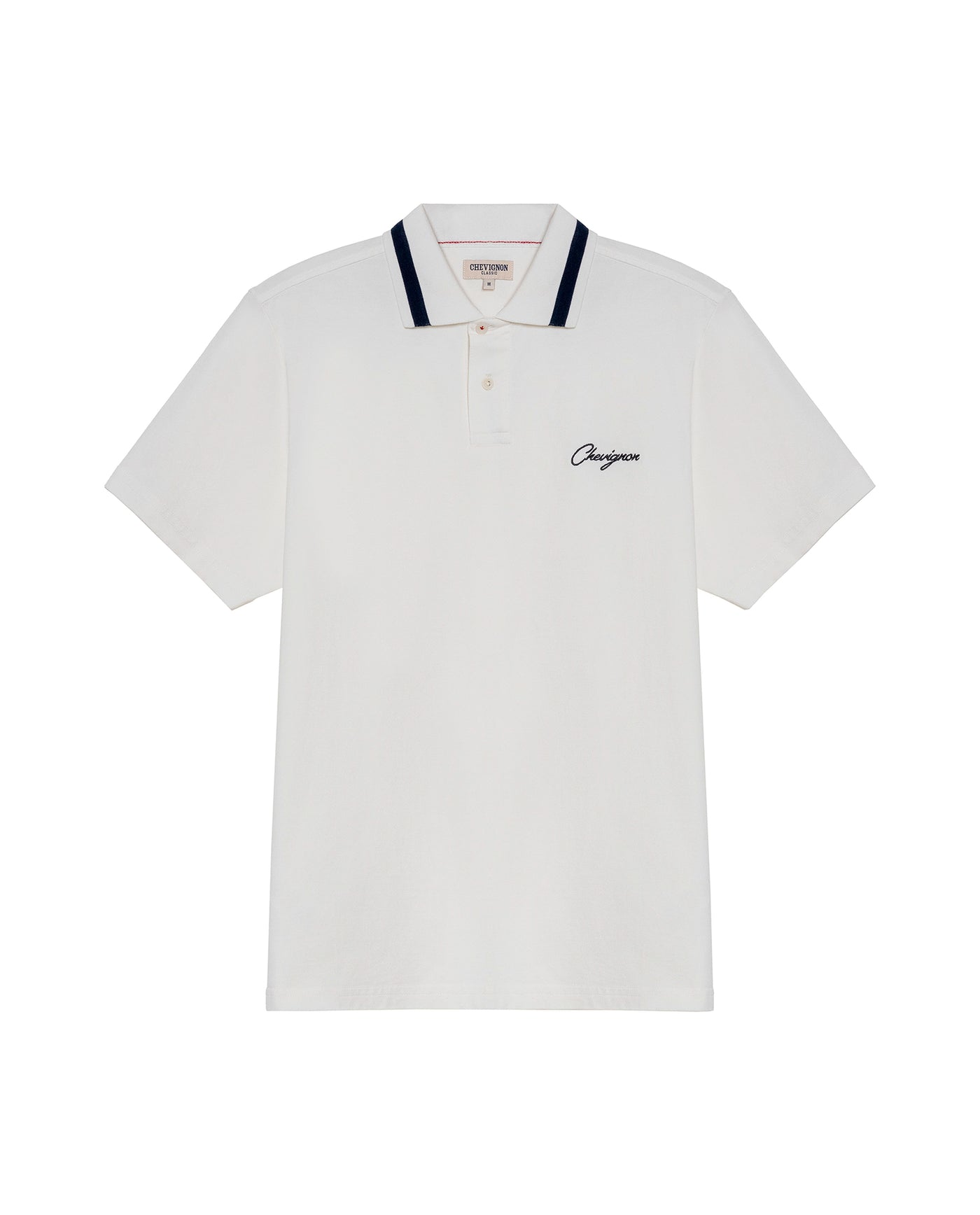 Men's Relaxed Fit Short Sleeve Polo Shirt in Cotton Stretch Blend, Nautical 609G009 - 2
