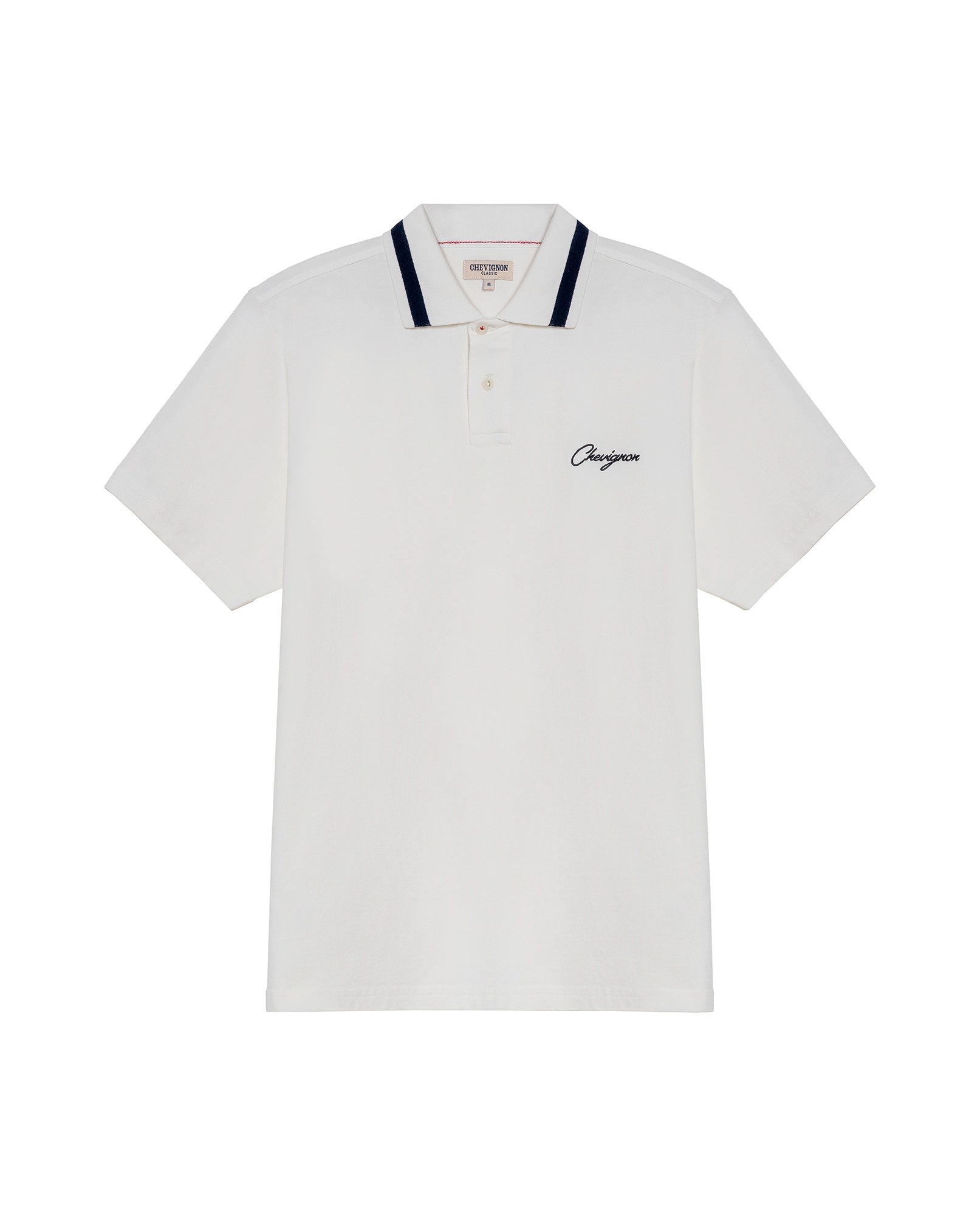 Men's Relaxed Fit Short Sleeve Polo Shirt in Cotton Stretch Blend, Nautical 609G009 - 2
