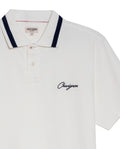 Men's Relaxed Fit Short Sleeve Polo Shirt in Cotton Stretch Blend, Nautical 609G009 - 7