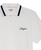 Men's Relaxed Fit Short Sleeve Polo Shirt in Cotton Stretch Blend, Nautical 609G009 - 7