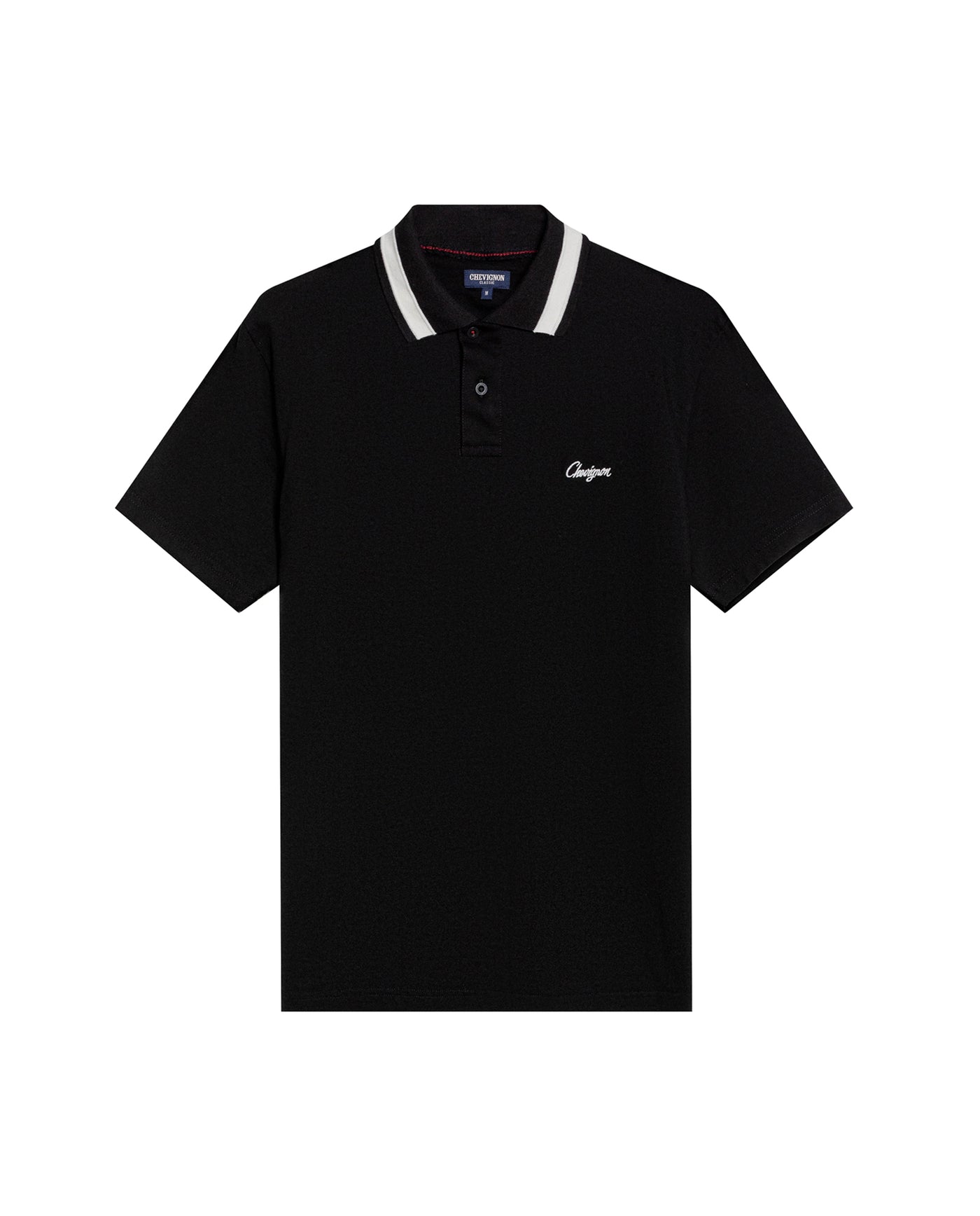 Men's Relaxed Fit Short Sleeve Polo Shirt in Cotton Stretch Blend, Nautical 609G009 - 2