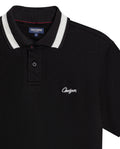 Men's Relaxed Fit Short Sleeve Polo Shirt in Cotton Stretch Blend, Nautical 609G009 - 7