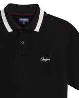 Men's Relaxed Fit Short Sleeve Polo Shirt in Cotton Stretch Blend, Nautical 609G009 - 7