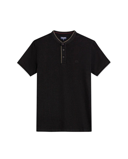 Men's Polo Shirt - Black - 1