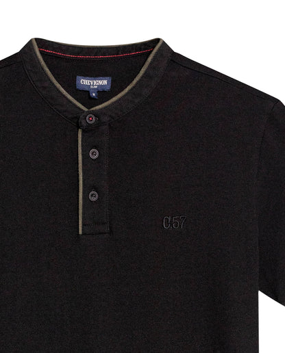 Men's Polo Shirt - Black - 2