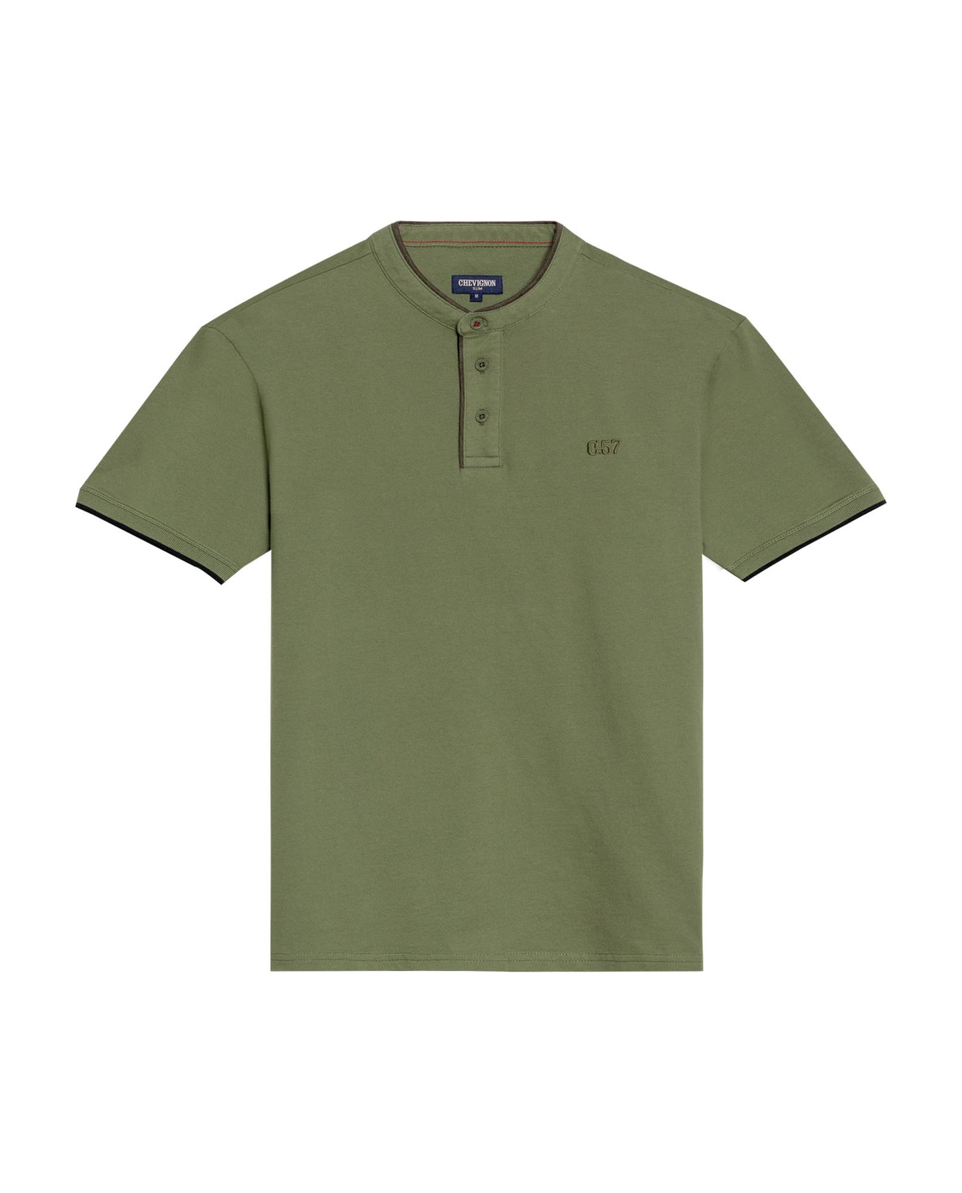 Men's Slim Fit Polo Shirt in Cotton Stretch Blend, Coastline 609G010 - 2