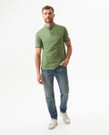 Men's Slim Fit Polo Shirt in Cotton Stretch Blend, Coastline 609G010 - 3