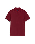 Men's Slim Fit Polo Shirt in Cotton Stretch Blend, Driftwood 609G011 - 2