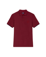 Men's Slim Fit Polo Shirt in Cotton Stretch Blend, Driftwood 609G011 - 2
