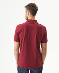 Men's Slim Fit Polo Shirt in Cotton Stretch Blend, Driftwood 609G011 - 5