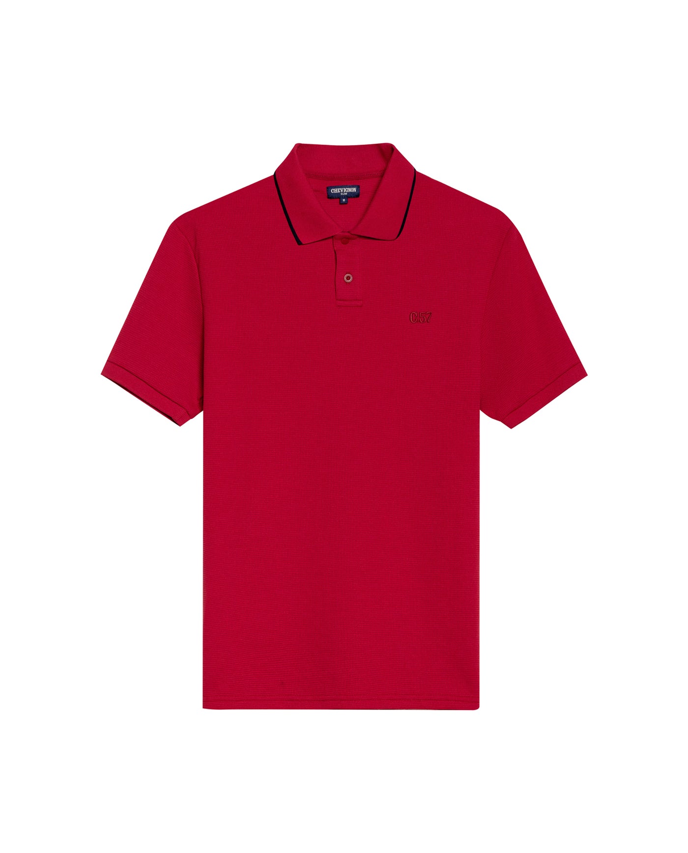 Men's Polo Shirt - Red 609G012 - 2
