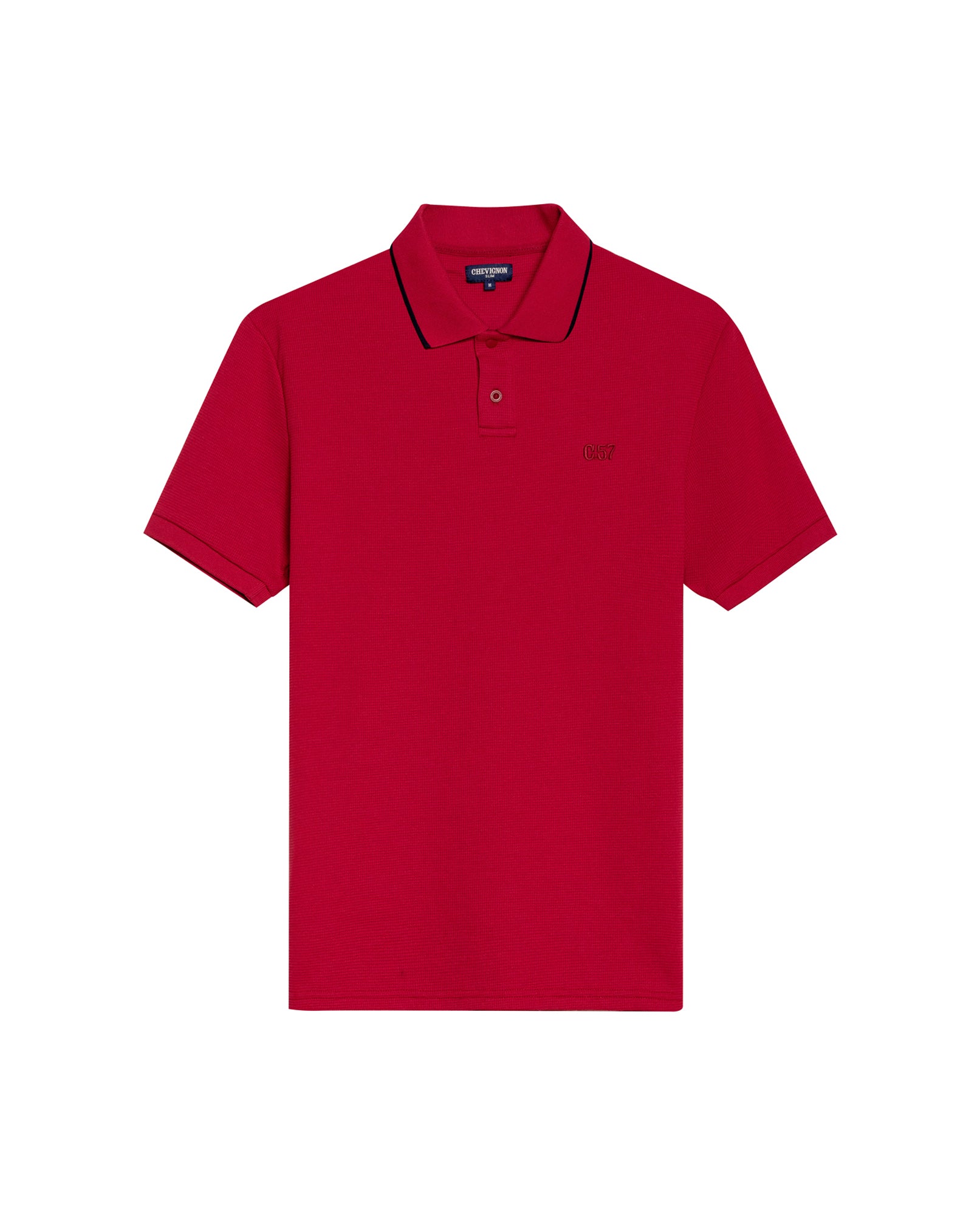 Men's Polo Shirt - Red 609G012 - 2