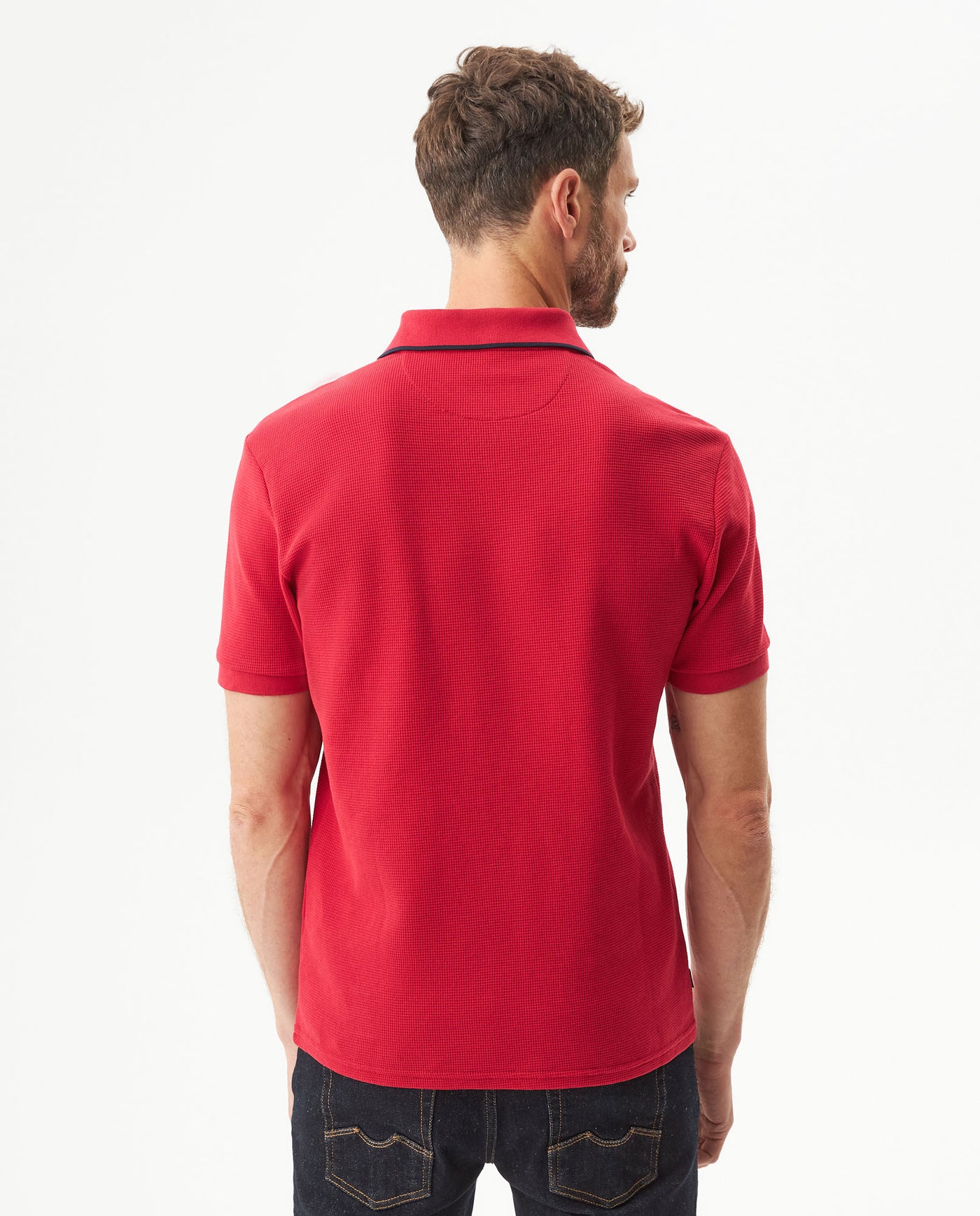 Men's Polo Shirt - Red 609G012 - 5