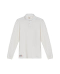 Men's Regular Fit Long Sleeve Polo Shirt in Cotton, Luminous 609G013 - 2