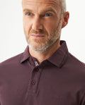 Men's Slim Fit Polo Shirt in Cotton Stretch Blend, Field 609G014 - 4