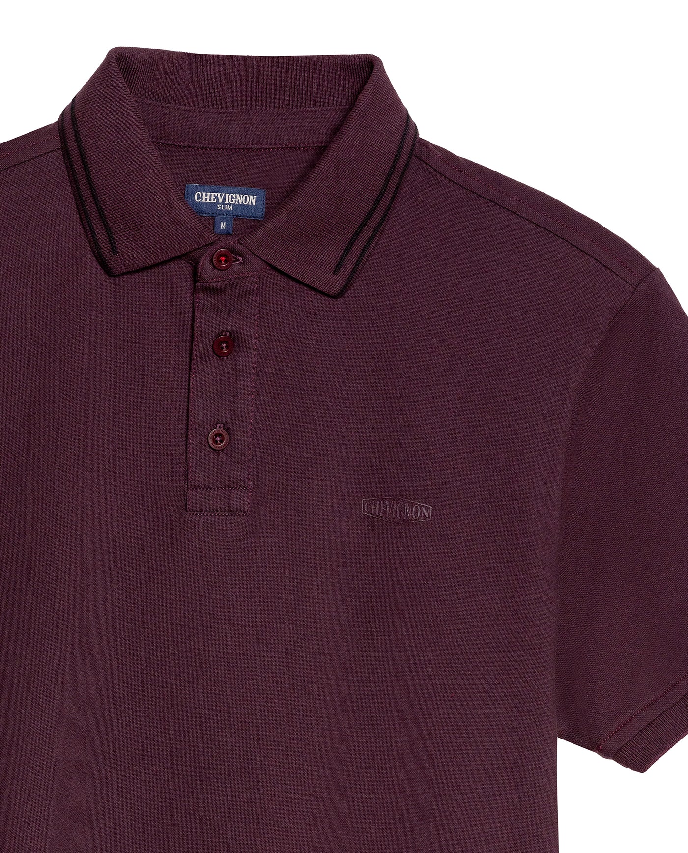 Men's Slim Fit Polo Shirt in Cotton Stretch Blend, Field 609G014 - 7