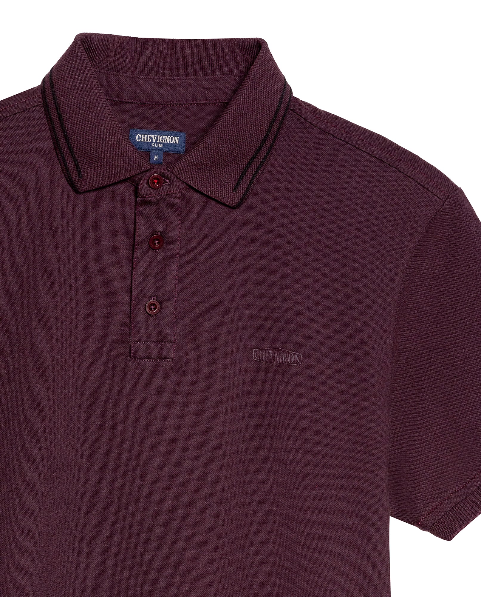 Men's Slim Fit Polo Shirt in Cotton Stretch Blend, Field 609G014 - 7