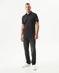 Men's Slim Fit Polo Shirt in Cotton Stretch Blend, Field 609G014 - 3
