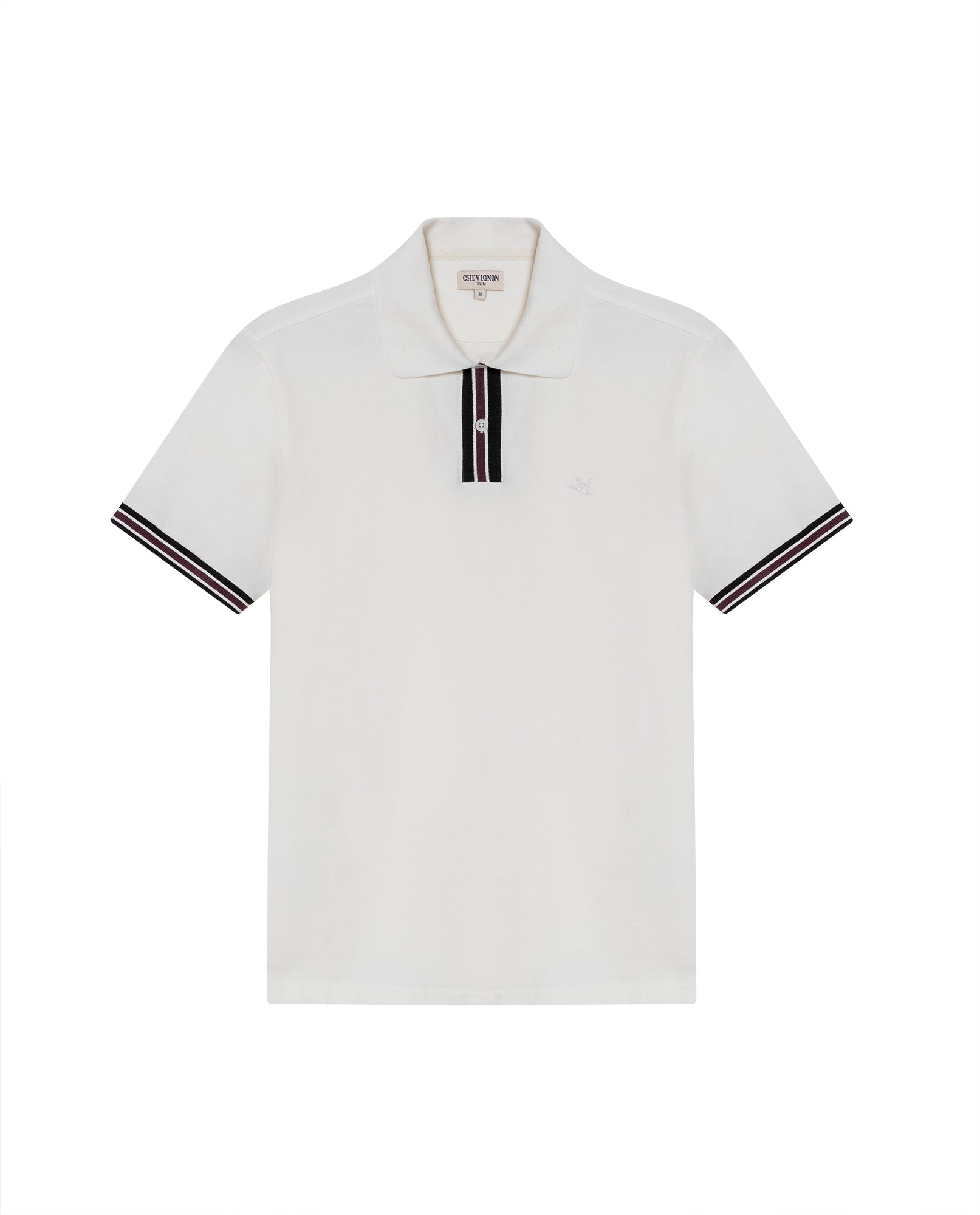 Men's Slim Fit Polo Shirt in Cotton Stretch Blend, Tide 609G015 - 2
