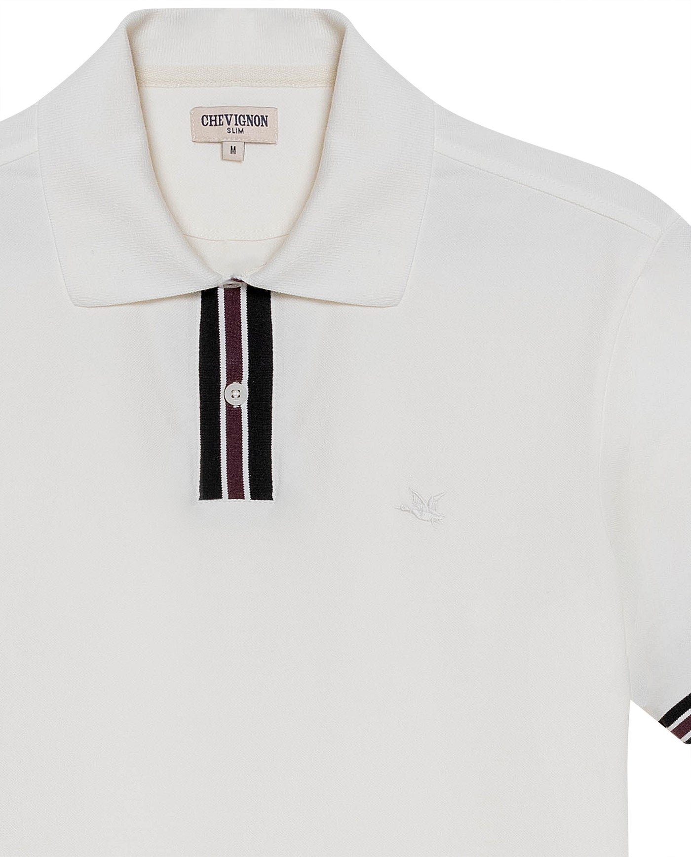 Men's Slim Fit Polo Shirt in Cotton Stretch Blend, Tide 609G015 - 7