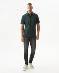 Men's Regular Fit Short Sleeve Polo Shirt in Cotton, Anchor 609G016 - 3