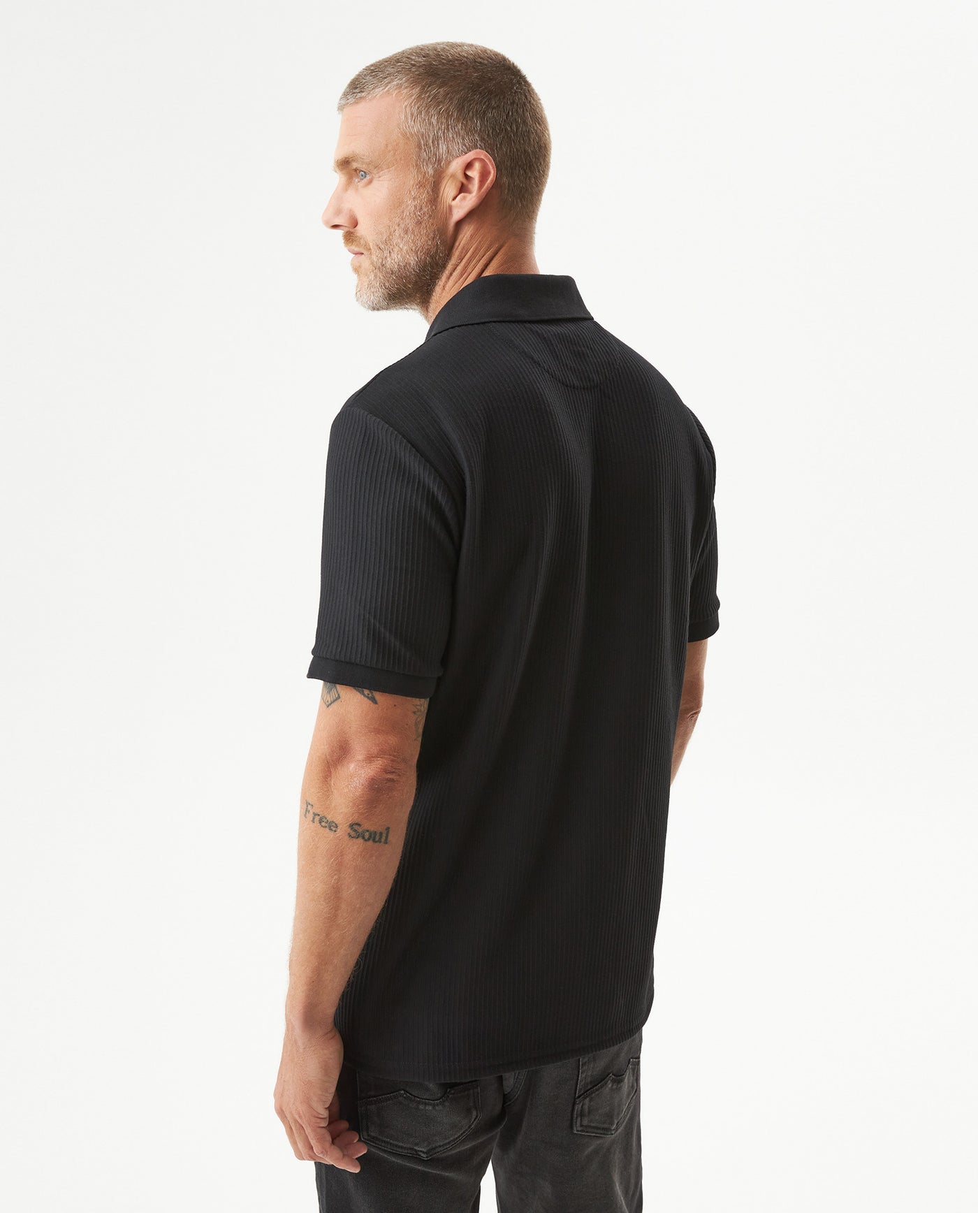 Men's Polo Shirt - Black 609G017 - 5