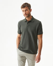 Men's Polo Shirt - Green 609G017 - 1