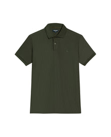 Men's Polo Shirt - Green 609G017 - 2