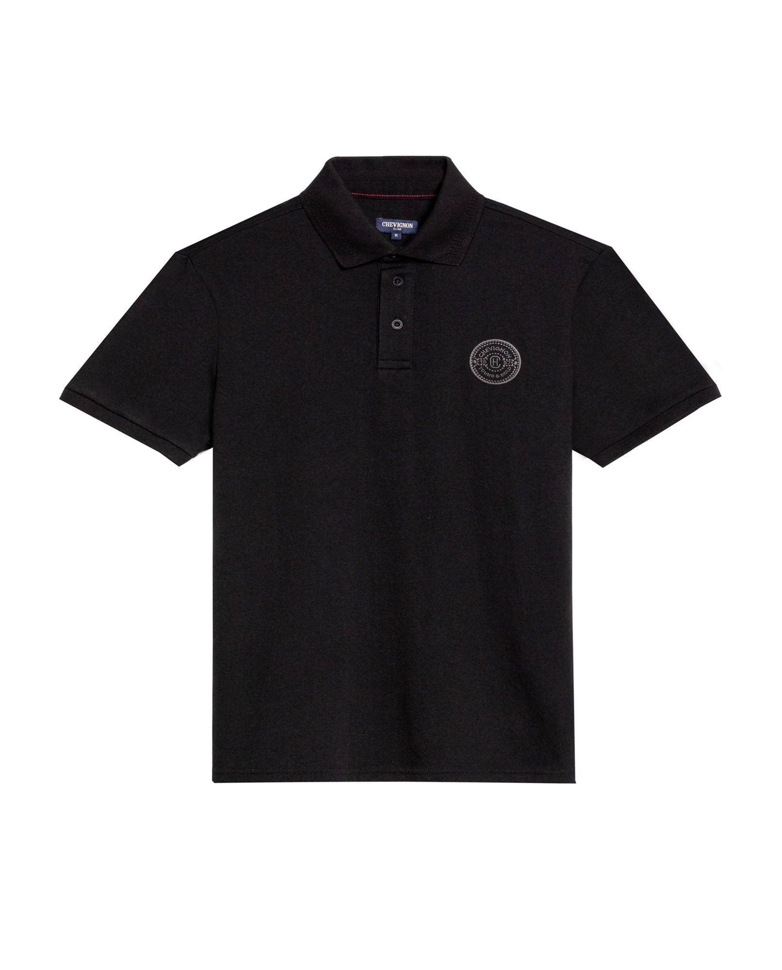 Men's Polo Shirt - Black - 1