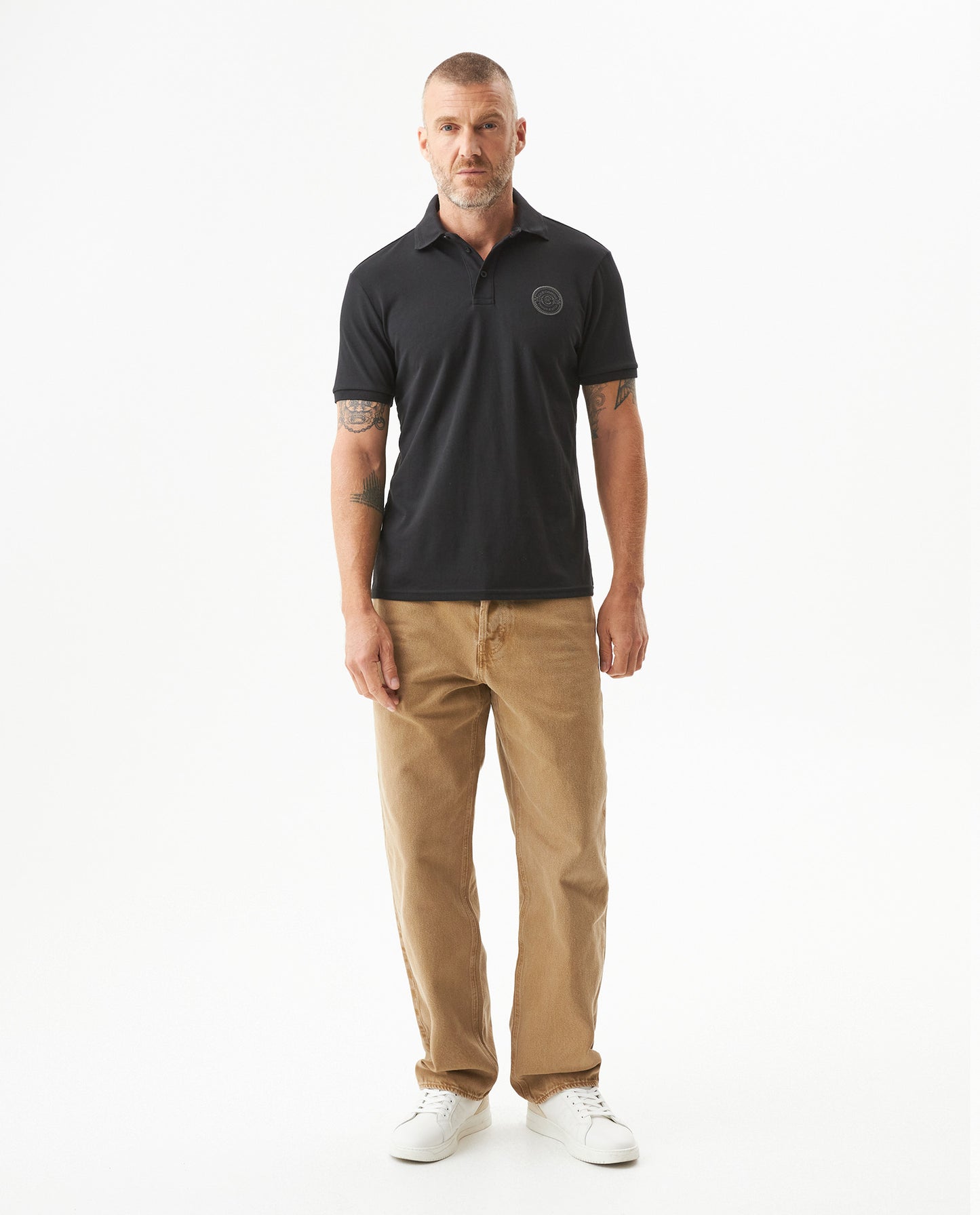 Men's Polo Shirt - Black - 3