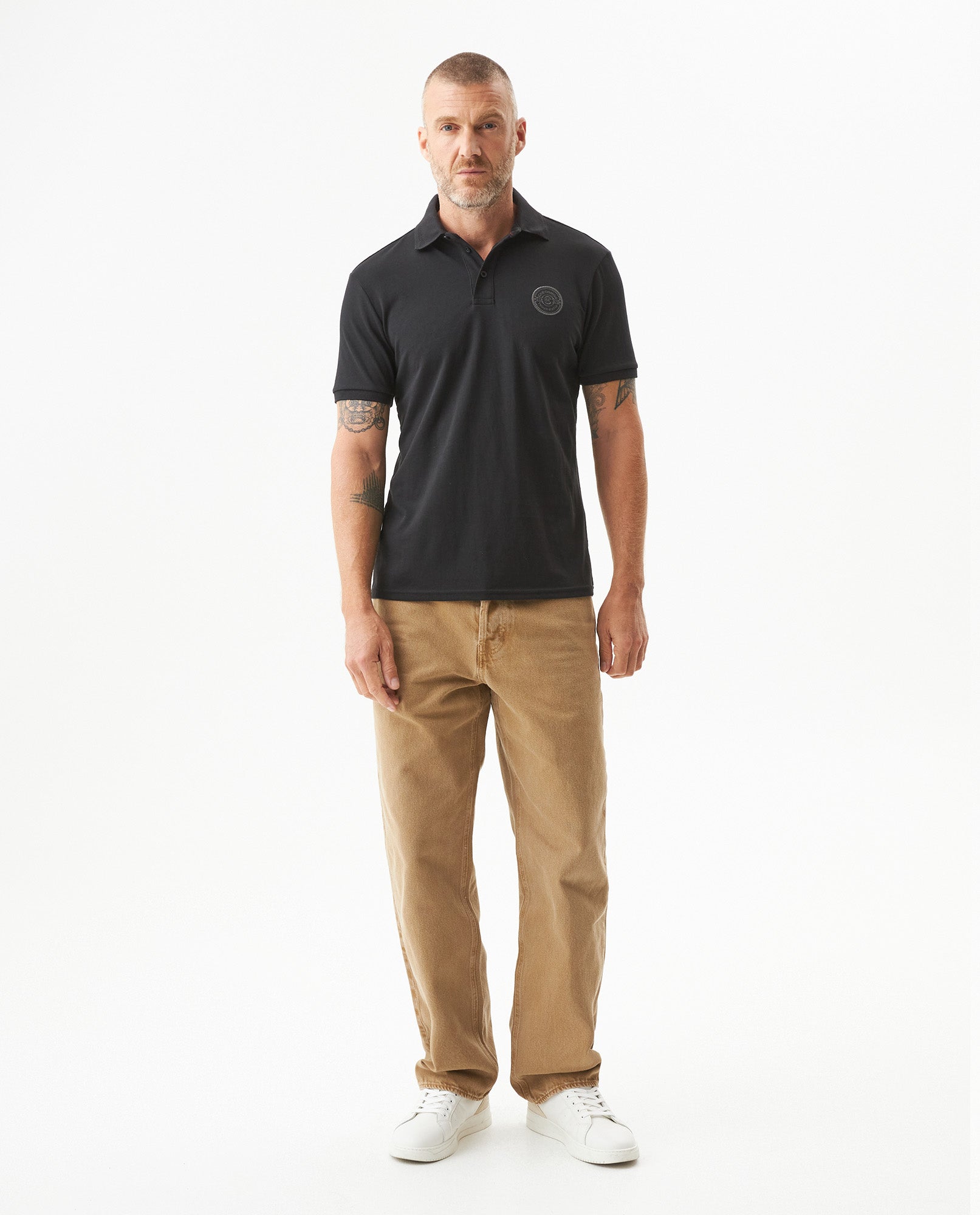 Men's Polo Shirt - Black - 3